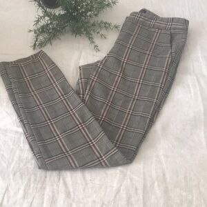 Zara women’s small brown plaid pants